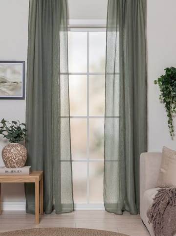 Gardin Alma 140x250 cm - Emerald Green - Textil & mattor - Gardiner - Gardinlängder - Hällängd