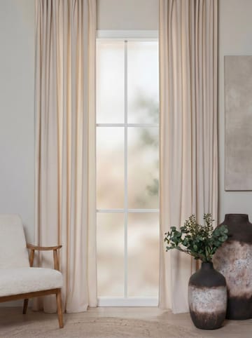 Gardin Elsa 140x250 cm - Creme - Textil & mattor - Gardiner - Gardinlängder - Veckbandslängd