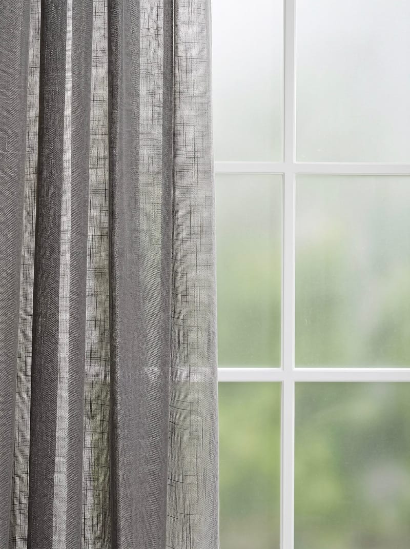Gardin Stella 140x250 cm - Grey - Textil & mattor - Gardiner - Gardinlängder - Veckbandslängd