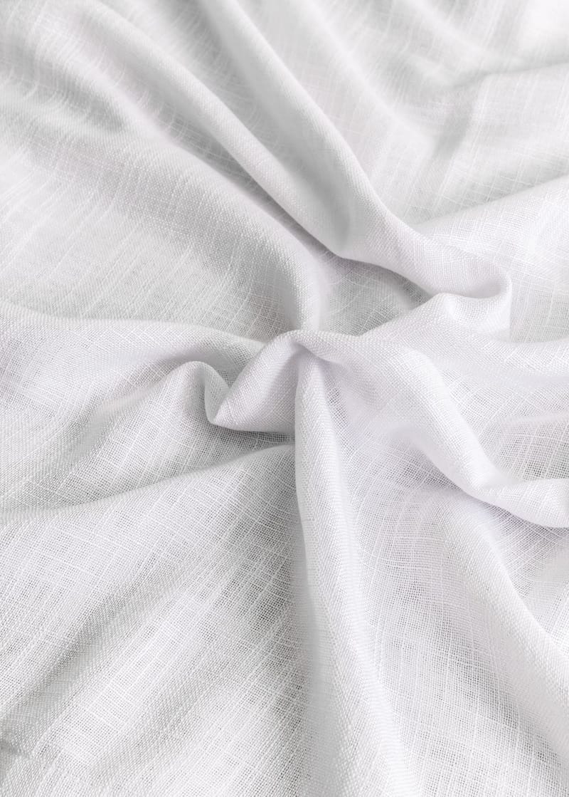 Gardin Stella 140x250 cm - White - Textil & mattor - Gardiner - Gardinlängder - Veckbandslängd