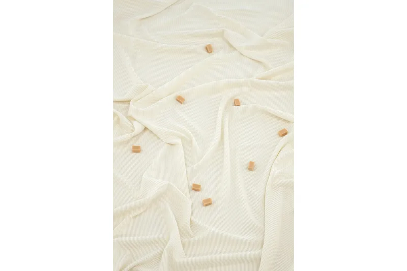 Elma Gardin 140x290 cm - Vit - Textil & mattor - Gardiner - Gardinlängder - Kanallängd