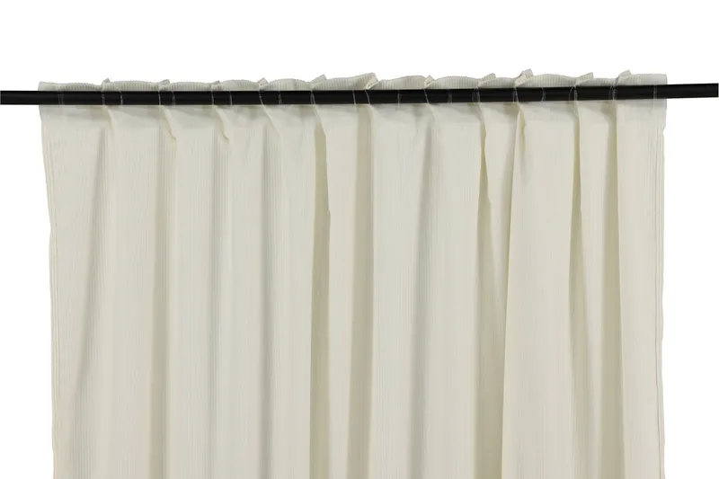 Elma Gardin 140x290 cm - Vit - Textil & mattor - Gardiner - Gardinlängder - Kanallängd