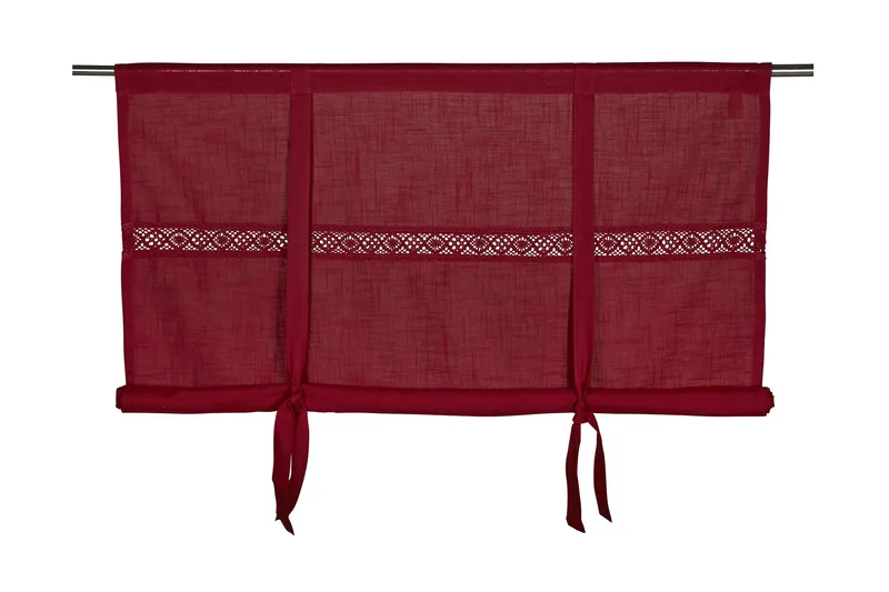 Capasin Hissgardin 180x120 cm, Röd