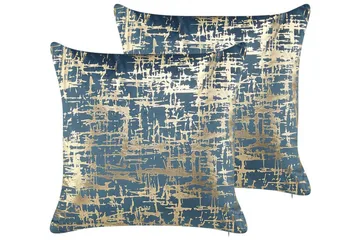 Beneton Utomhuskudde 45x45 cm - Blå/Guld - Textil & mattor - Filtar, kuddar & plädar - Utekudde