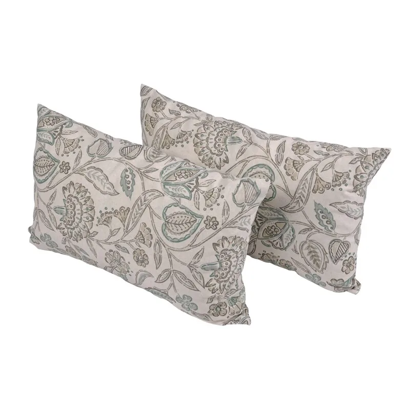 Sidokuddar utomhus 2 st till hammock och soffa, Vine Green