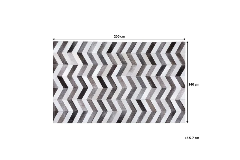 Aksaz Matta 140|200 cm - Grå - Textil & mattor - Mattor - Stora mattor