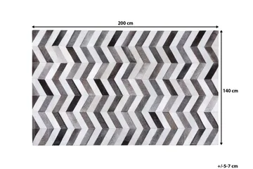 Aksaz Matta 140|200 cm - Grå - Textil & mattor - Mattor - Stora mattor