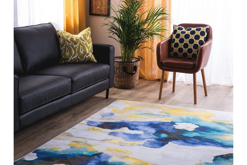 Ceyhan Matta 160|230 cm - Flerfärgad - Textil & mattor - Mattor - Modern matta - Bomullsmatta