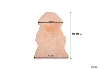 Uluru Fårskinn 65|110 cm - Rosa - Textil & mattor - Mattor - Fällar & skinnmattor