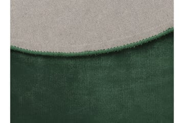 Brinckman Viskosmatta Rund 140 cm - Mörkgrön - Textil & mattor - Mattor - Modern matta - Viskosmatta & konstsilkesmatta