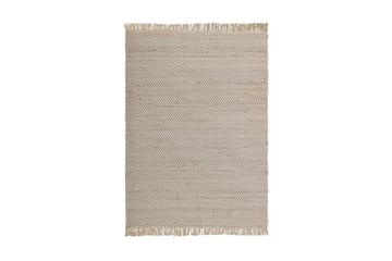 Matta 140 x 200 cm beige ZERDALI - Beige - Textil & mattor - Mattor - Flatvävda mattor