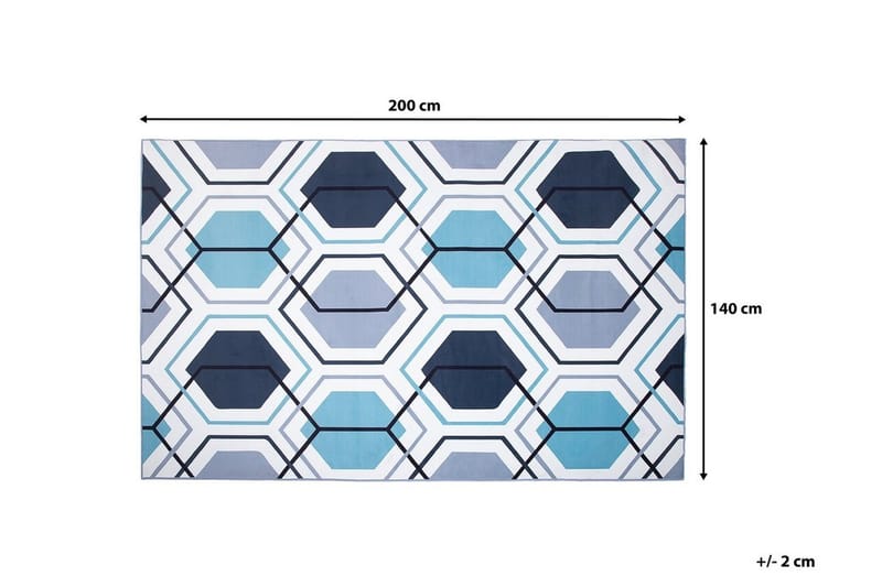 Giresun Matta 140x200 cm - Flerfärgad - Textil & mattor - Mattor - Modern matta - Wiltonmattor