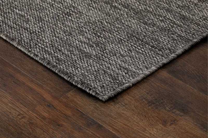 Madrid Flatvävd Matta 80x340 cm - Antracit - Textil & mattor - Mattor - Flatvävda mattor