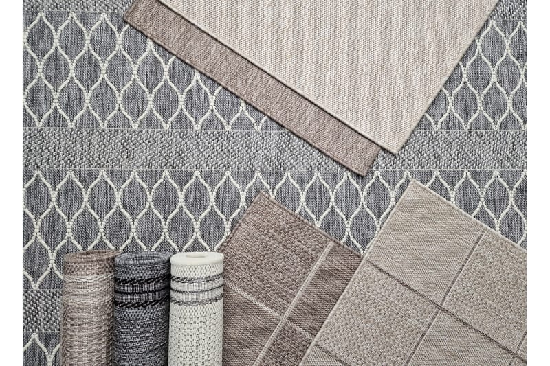 Madrid Flatvävd Matta 80x340 cm - Antracit - Textil & mattor - Mattor - Flatvävda mattor