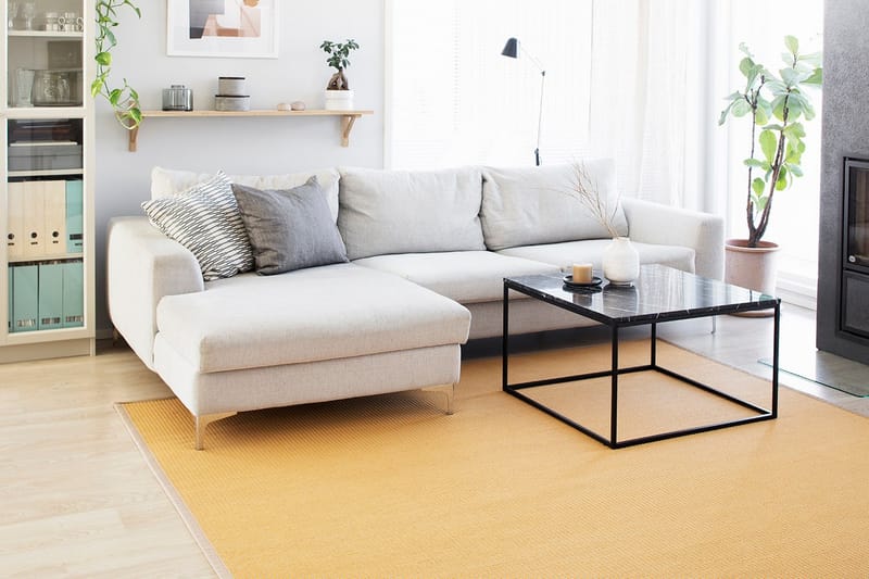 Lyyra Matta 80x150 cm Gul - Vm Carpet - Textil & mattor - Mattor - Halkskydd matta