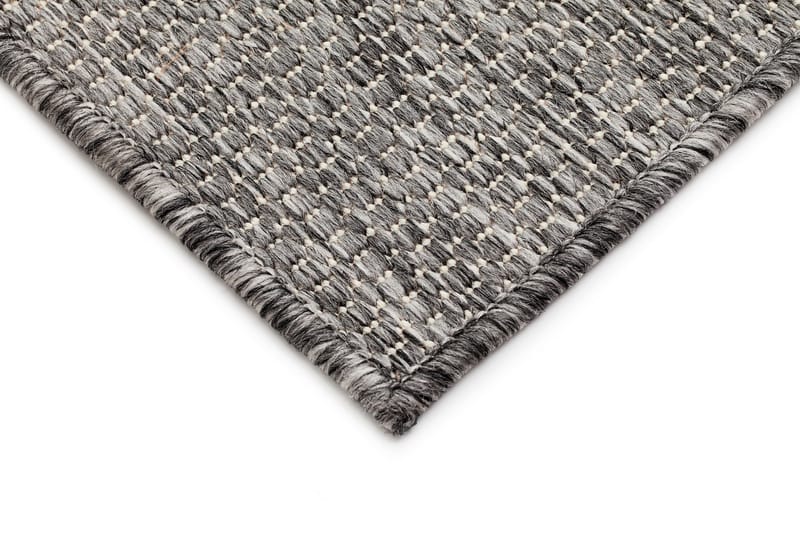 Madrid Square Flatvävd Matta 200x285 - Grå/Vit - Textil & mattor - Mattor - Stora mattor