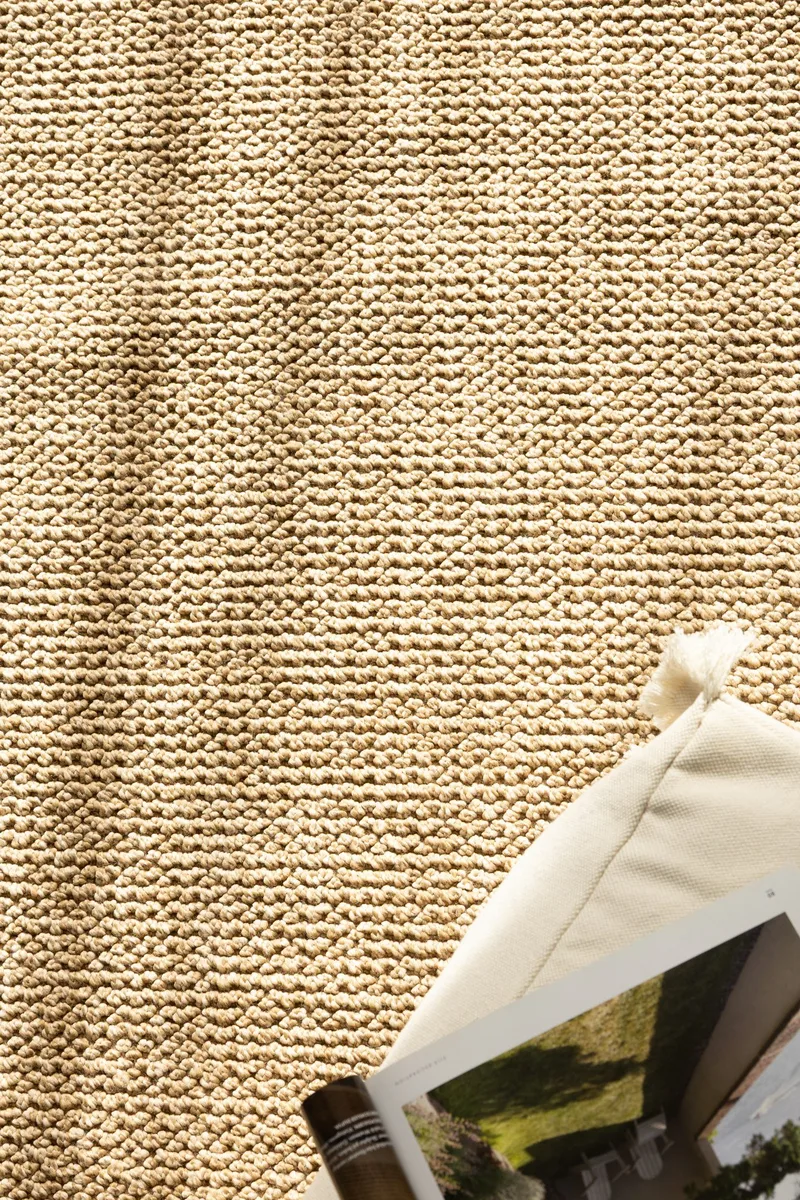Maskinvävd Matta Capri Plain Rund 160 cm - Jute - Textil & mattor - Mattor - Små mattor