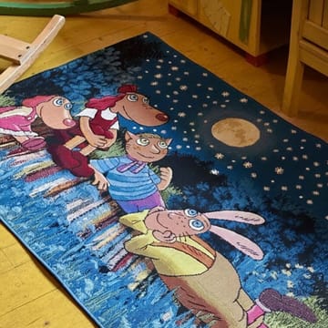 Matta Relvi 120x180 cm - blå - Textil & mattor - Barntextilier - Barnmatta & lekmatta