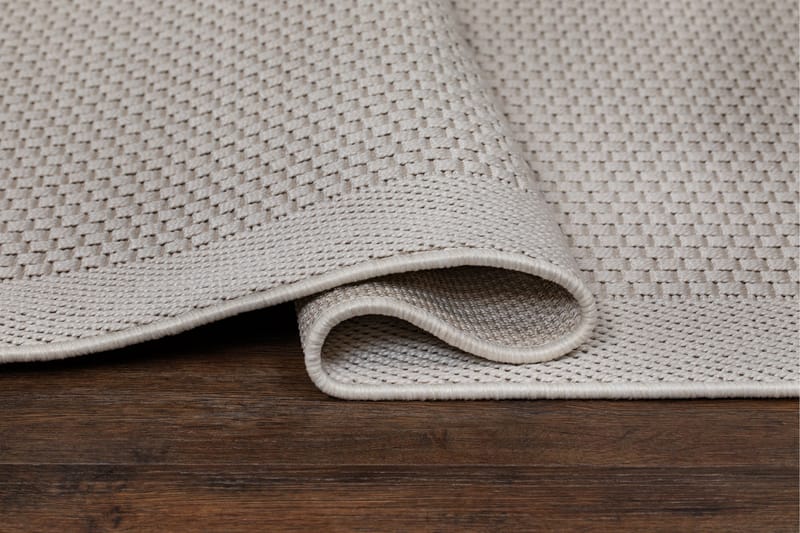 Miami Flatvävd Matta 160x230 cm - Vit - Textil & mattor - Mattor - Flatvävda mattor
