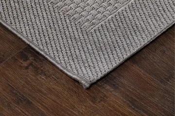 Miami Flatvävd Matta 80x200 cm - Grå - Textil & mattor - Mattor - Flatvävda mattor