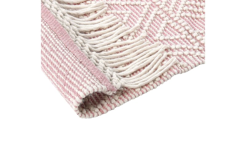 Adana Ryamatta 160x230 cm - Rosa - Textil & mattor - Mattor - Modern matta - Ullmatta