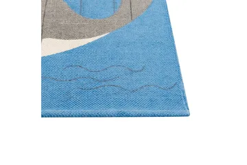 Balabang Bomullsmatta 80x150 cm - Blå - Textil & mattor - Barntextilier - Barnmatta & lekmatta