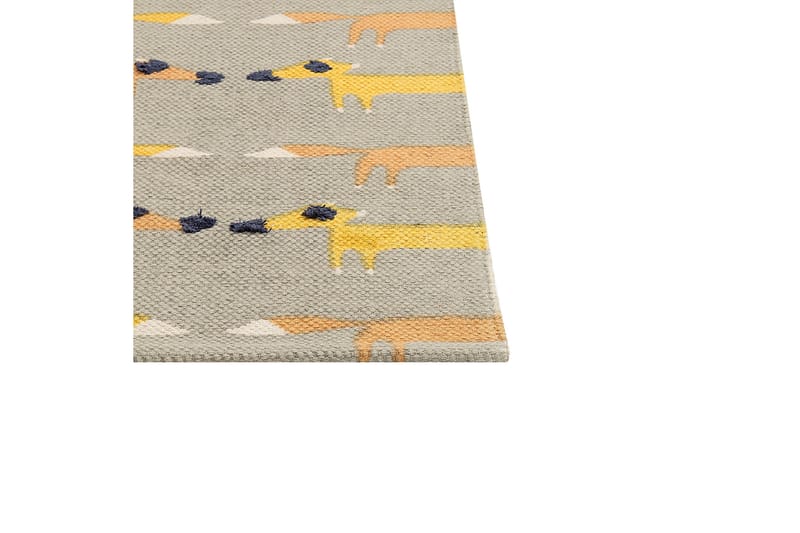 Bankgo Bomullsmatta 80x150 cm - Grå - Textil & mattor - Barntextilier - Barnmatta & lekmatta