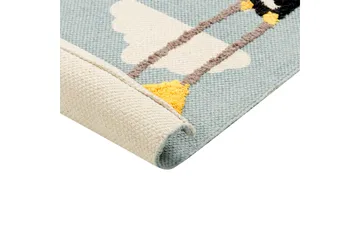 Barus Bomullsmatta 80x150 cm - Blå - Textil & mattor - Barntextilier - Barnmatta & lekmatta