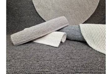 Dalarö Ullmatta 75x230 cm Rektangulär - Beige - Textil & mattor - Mattor - Modern matta - Ullmatta