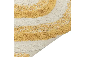 Bingol Ryamatta 140x200 cm - Gul - Textil & mattor - Mattor - Modern matta - Bomullsmatta