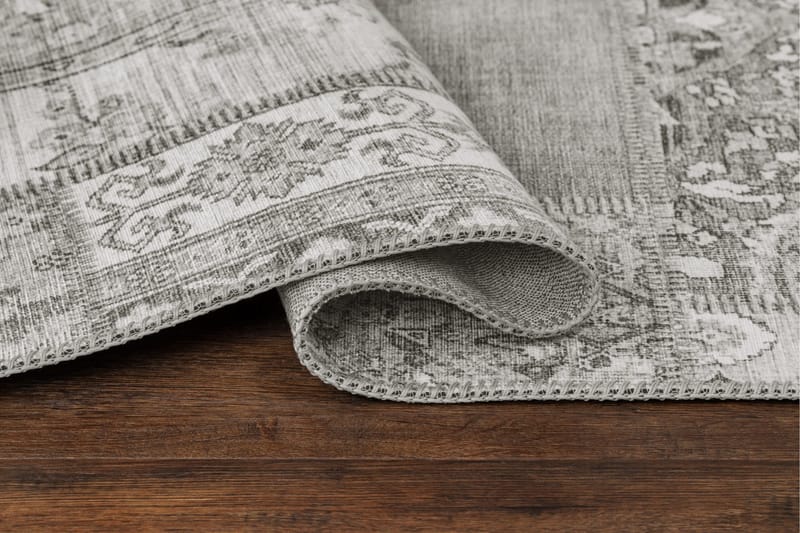 Patchwork Wiltonmatta 80x150 cm Rektangulär - Silver - Textil & mattor - Mattor - Orientaliska mattor - Patchwork matta