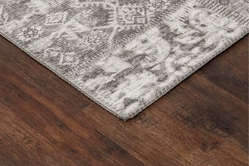 Patchwork Wiltonmatta 80x150 cm Rektangulär - Silver - Textil & mattor - Mattor - Orientaliska mattor - Patchwork matta