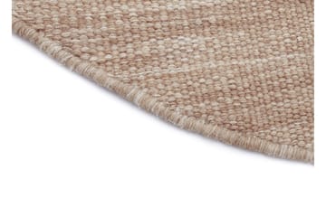 Birka Ullmatta Ø200 cm Rund - Sand - Textil & mattor - Mattor - Modern matta - Ullmatta