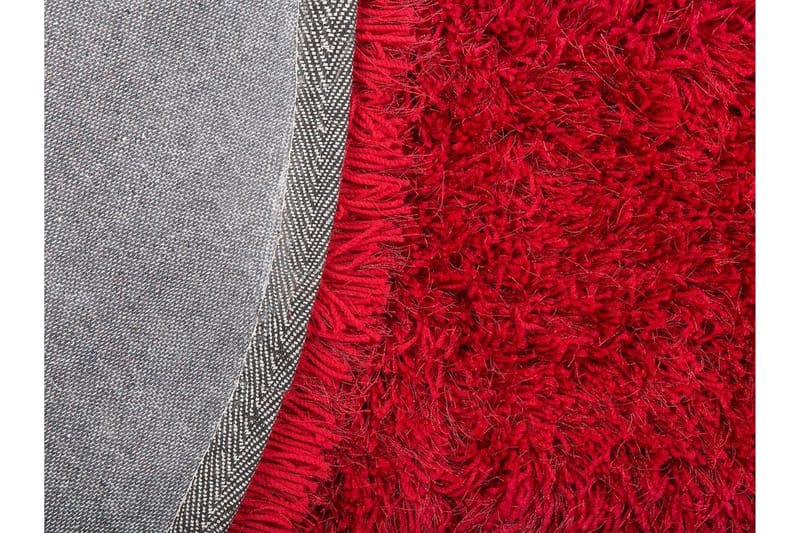 Bleakley Matta Rund 140 cm - Röd - Textil & mattor - Mattor - Modern matta - Ryamatta & luggmatta