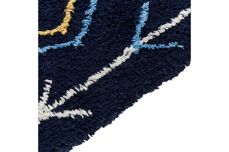 Corum Ryamatta 140x200 cm - Svart - Textil & mattor - Mattor - Modern matta - Bomullsmatta