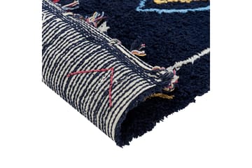 Corum Ryamatta 140x200 cm - Svart - Textil & mattor - Mattor - Modern matta - Bomullsmatta