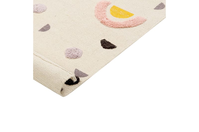 Curup Bomullsmatta 80x150 cm - Beige - Textil & mattor - Barntextilier - Barnmatta & lekmatta