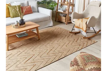 Daday Jutematta 140x200 cm - Beige - Textil & mattor - Mattor - Modern matta - Sisalmattor