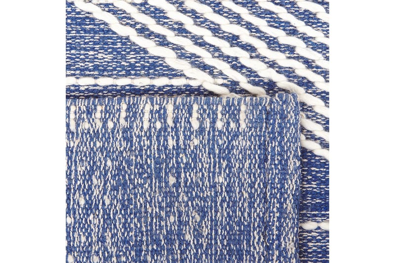 Datca Ullmatta 140x200 cm - Blå - Textil & mattor - Mattor - Modern matta - Ullmatta