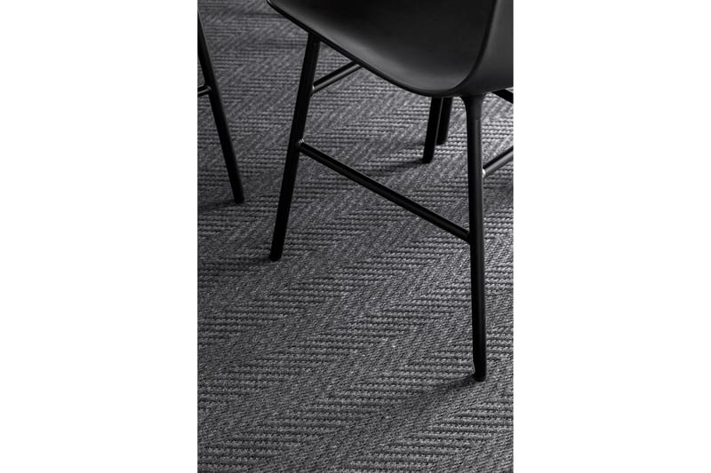 Elsa Matta 80x150 cm Svart - Vm Carpet - Textil & mattor - Mattor - Modern matta - Ullmatta