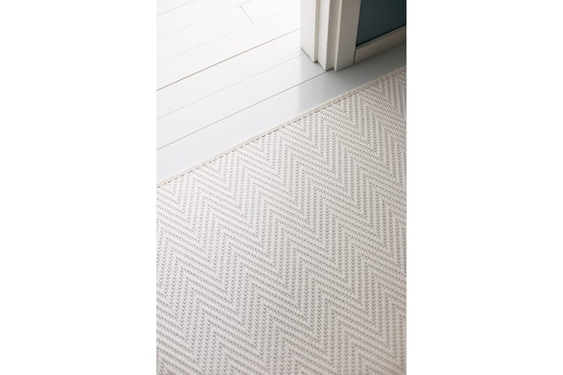 Elsa Matta 80x300 cm Vit - Vm Carpet - Textil & mattor - Mattor - Modern matta - Ullmatta