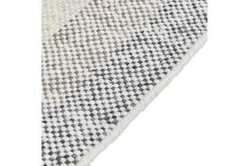 Emirler Ullmatta 160x230 cm - Svart/Vit - Textil & mattor - Mattor - Modern matta - Ullmatta