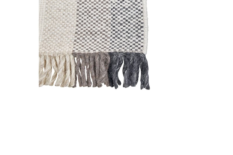 Emirler Ullmatta 160x230 cm - Svart/Vit - Textil & mattor - Mattor - Modern matta - Ullmatta