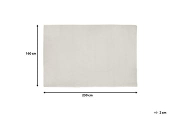 Erzin Matta 160x230 cm - Vit - Textil & mattor - Mattor - Modern matta - Ullmatta