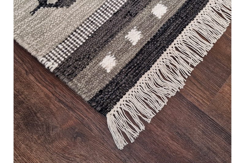 Fagersta Ullmatta 200x300 cm Rektangulär - Grå - Textil & mattor - Mattor - Modern matta - Ullmatta