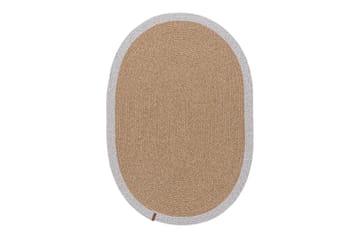 Fielo Bomullsmatta 80x120 cm Rektangulär - Grå/Brun - Textil & mattor - Mattor - Modern matta - Bomullsmatta