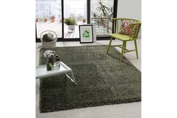 Floki Ryamatta 200x290 cm Rektangulär - Smaragdgrön - Textil & mattor - Mattor - Modern matta - Ryamatta & luggmatta