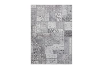Patchwork Wiltonmatta 160x230 cm Rektangulär - Silver - Textil & mattor - Mattor - Orientaliska mattor - Patchwork matta