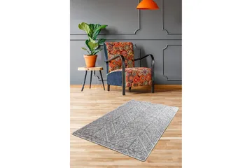 Assaggie Entrematta 100x300 cm - Grå/Sammet - Textil & mattor - Mattor - Modern matta - Gångmattor
