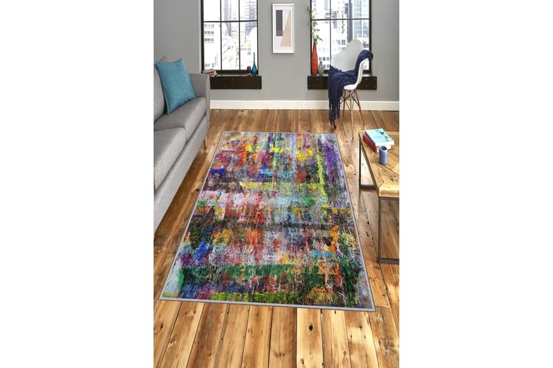 Bedriye Entrematta 100x300 cm - Flerfärgad - Textil & mattor - Mattor - Modern matta - G ångmattor